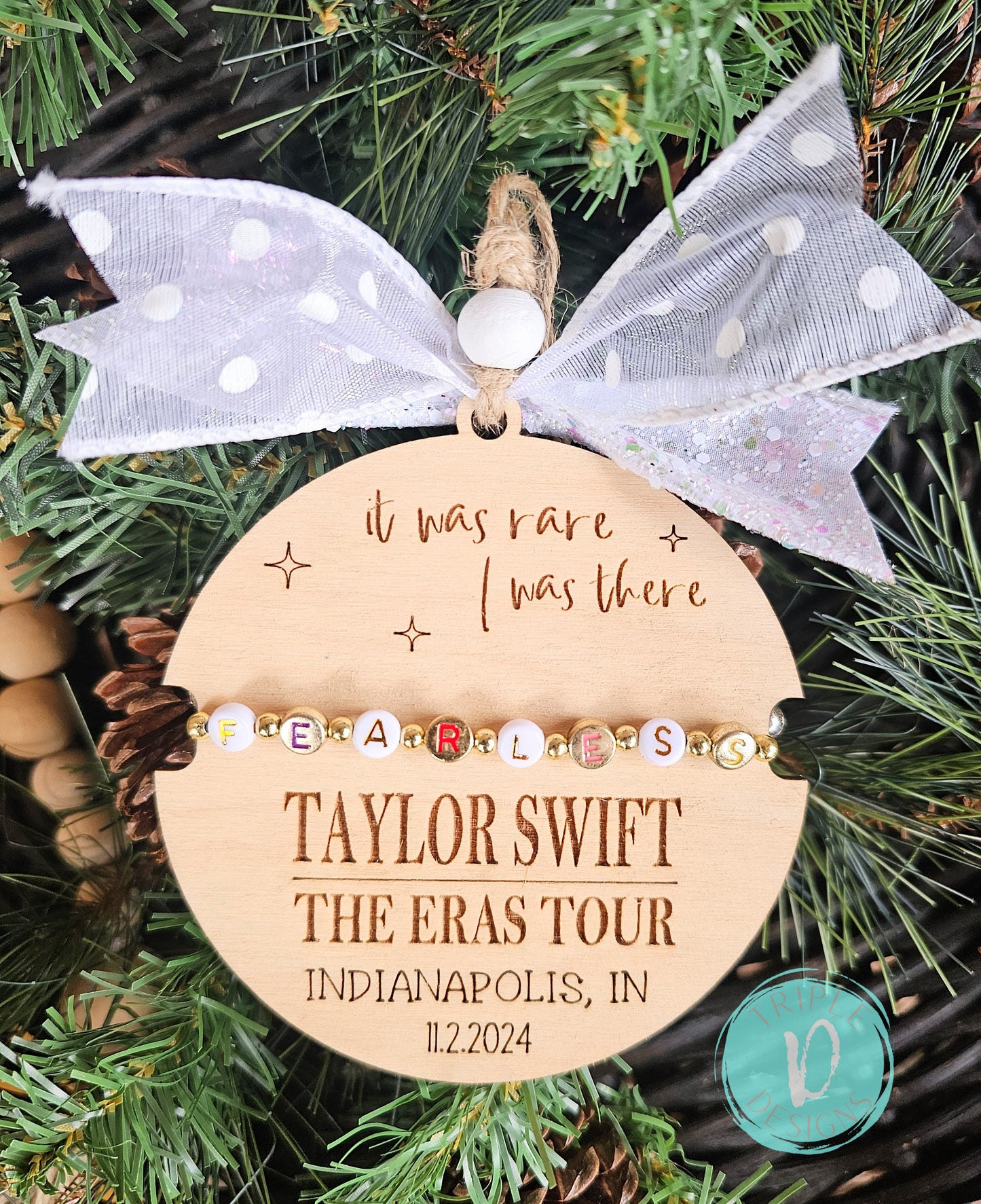 Taylor Swift/Eras Tour/Friendship Bracelet/ Christmas Ornament/Gift