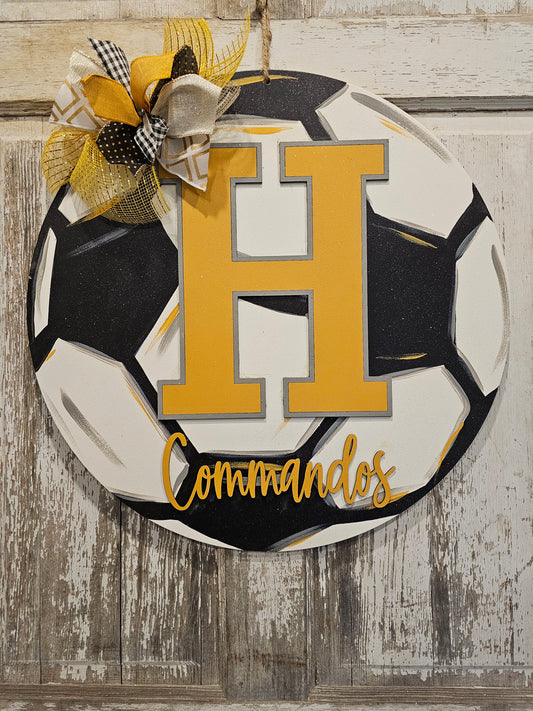 Soccer Door Hanger