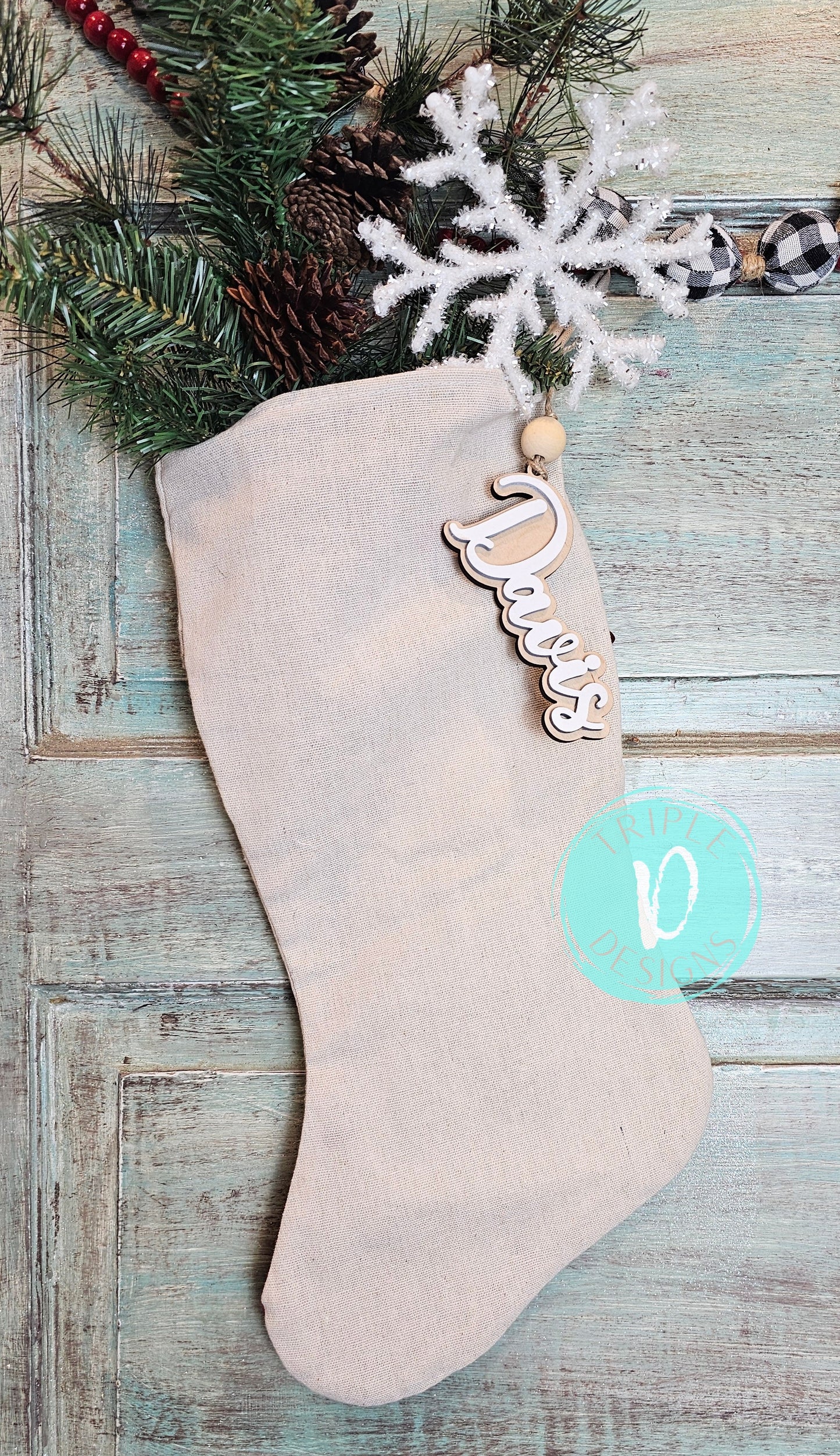 Personalized Stocking Tags